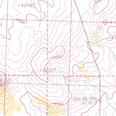 United States Geological Survey Pringle Flat, OR (1983, 24000-Scale) digital map