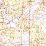 United States Geological Survey Pringle Flat, OR (1983, 24000-Scale) digital map