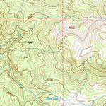 United States Geological Survey Pringle Flat, OR (1992, 24000-Scale) digital map