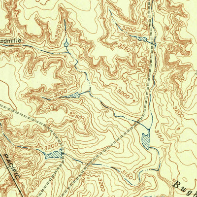 United States Geological Survey Pringle, TX (1953, 24000-Scale) digital map