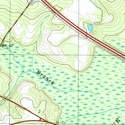 United States Geological Survey Pringletown, SC (1979, 24000-Scale) digital map