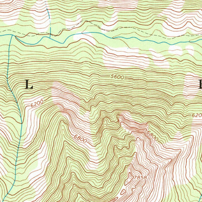 United States Geological Survey Printz Ridge, MT (1966, 24000-Scale) digital map