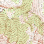 United States Geological Survey Printz Ridge, MT (1966, 24000-Scale) digital map