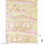 United States Geological Survey Printz Ridge, MT (1998, 24000-Scale) digital map