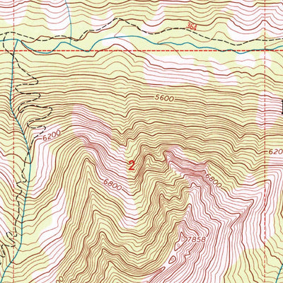 United States Geological Survey Printz Ridge, MT (1998, 24000-Scale) digital map