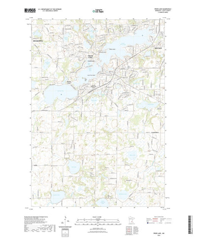 United States Geological Survey Prior Lake, MN (2022, 24000-Scale) digital map