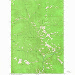 United States Geological Survey Priscilla Peak, MT (1964, 24000-Scale) digital map