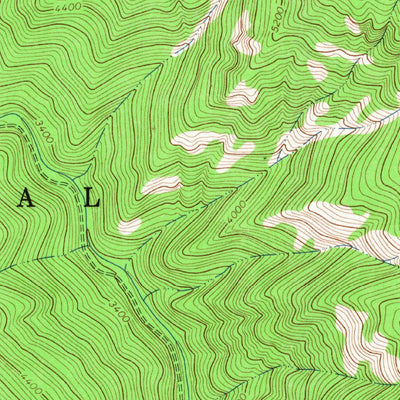 United States Geological Survey Priscilla Peak, MT (1964, 24000-Scale) digital map