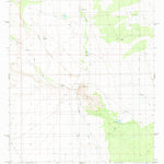 United States Geological Survey Prisor Hill, NM (1981, 24000-Scale) digital map