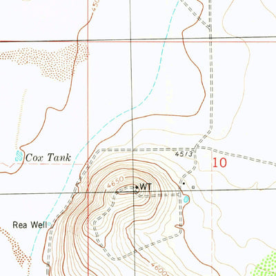 United States Geological Survey Prisor Hill, NM (1981, 24000-Scale) digital map