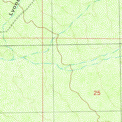 United States Geological Survey Prisor Hill, NM (1981, 24000-Scale) digital map