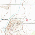 United States Geological Survey Prisor Hill, NM (1996, 24000-Scale) digital map