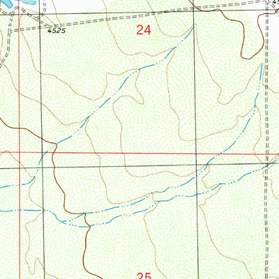 United States Geological Survey Prisor Hill, NM (1996, 24000-Scale) digital map