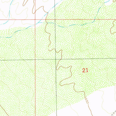 United States Geological Survey Prisor Well, NM (1981, 24000-Scale) digital map