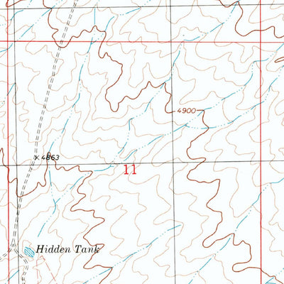 United States Geological Survey Prisor Well, NM (1996, 24000-Scale) digital map