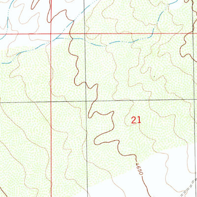 United States Geological Survey Prisor Well, NM (1996, 24000-Scale) digital map