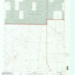 United States Geological Survey Pritchard Ranch, TX (1998, 24000-Scale) digital map