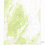 United States Geological Survey Pritchards Station, NV (1968, 62500-Scale) digital map