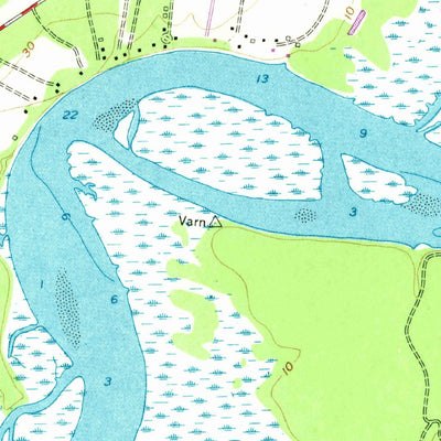 United States Geological Survey Pritchardville, SC (1955, 24000-Scale) digital map