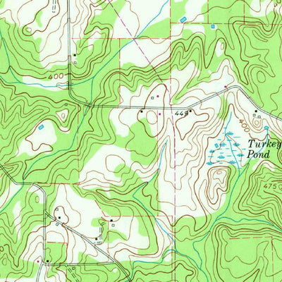 United States Geological Survey Pritchett, TX (1960, 24000-Scale) digital map