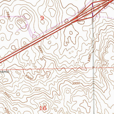 United States Geological Survey Proctor, CO (1953, 24000-Scale) digital map