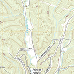 United States Geological Survey Proctor Creek, MO (2021, 24000-Scale) digital map