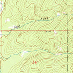 United States Geological Survey Proctor, MT (1964, 24000-Scale) digital map