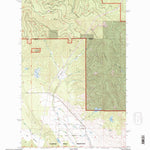 United States Geological Survey Proctor, MT (1994, 24000-Scale) digital map