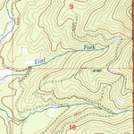 United States Geological Survey Proctor, MT (1994, 24000-Scale) digital map