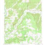 United States Geological Survey Proctor, OK (1972, 24000-Scale) digital map
