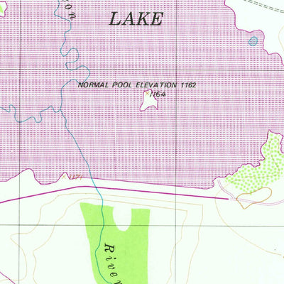 United States Geological Survey Proctor, TX (1956, 24000-Scale) digital map