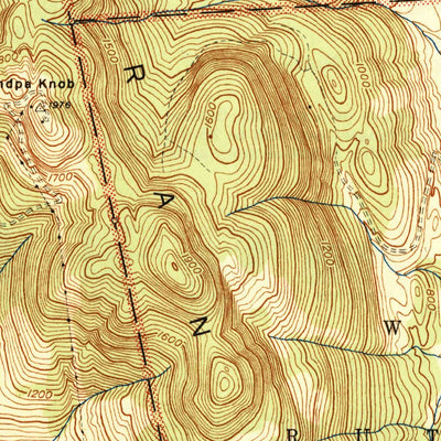 United States Geological Survey Proctor, VT (1944, 31680-Scale) digital map