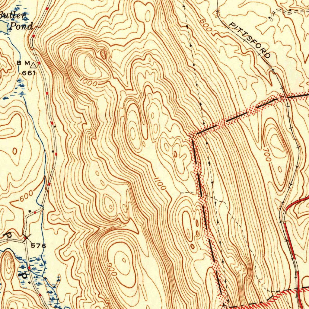 Proctor, VT (1946, 31680-Scale) Map by United States Geological Survey ...