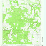 United States Geological Survey Proffitt Crossing, TX (1966, 24000-Scale) digital map