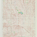 United States Geological Survey Proffitt Lake, KS (1972, 24000-Scale) digital map