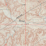 United States Geological Survey Proffitt Lake NW, KS (1972, 24000-Scale) digital map