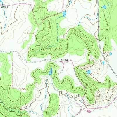 United States Geological Survey Proffitt, TX (1966, 24000-Scale) digital map