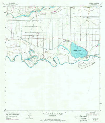 United States Geological Survey Progreso, TX (1956, 24000-Scale) digital map