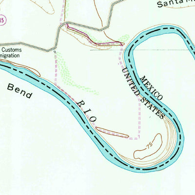 United States Geological Survey Progreso, TX (1956, 24000-Scale) digital map