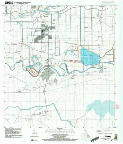 United States Geological Survey Progreso, TX (2002, 24000-Scale) digital map