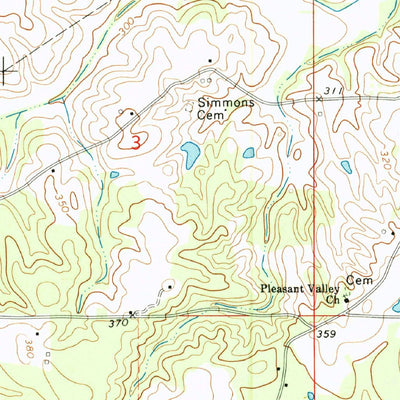 United States Geological Survey Progress, MS-LA (1972, 24000-Scale) digital map