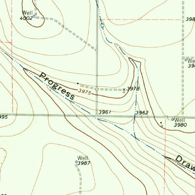 United States Geological Survey Progress, TX (1963, 24000-Scale) digital map
