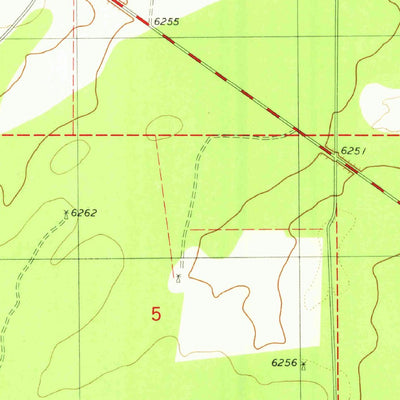 United States Geological Survey Progresso NE, NM (1981, 24000-Scale) digital map