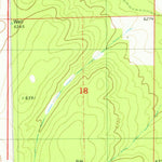 United States Geological Survey Progresso NE, NM (1981, 24000-Scale) digital map