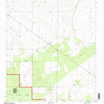 United States Geological Survey Progresso NE, NM (1995, 24000-Scale) digital map