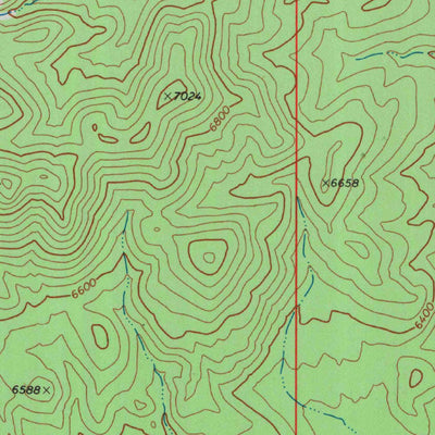 United States Geological Survey Prohibition Flat, NV-UT (1972, 24000-Scale) digital map