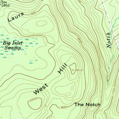 United States Geological Survey Promised Land, PA (1966, 24000-Scale) digital map