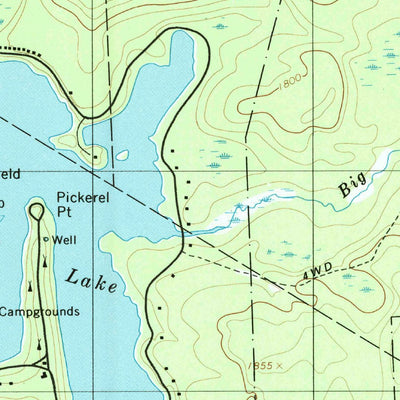 United States Geological Survey Promised Land, PA (1997, 24000-Scale) digital map