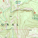 United States Geological Survey Promontory Butte, AZ (1998, 24000-Scale) digital map