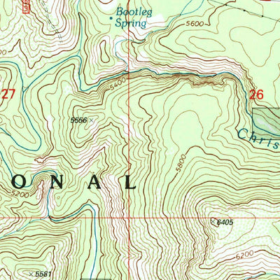 United States Geological Survey Promontory Butte, AZ (1998, 24000-Scale) digital map